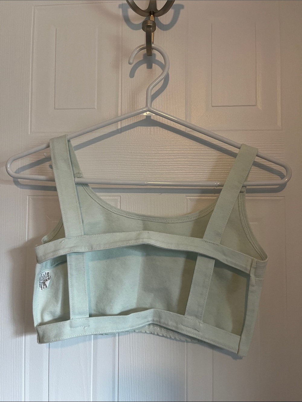 Vintage Brandy Melville Mint Cage Crop Top